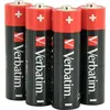 Image de Verbatim Alkaline Battery Aa Lr6 4Stfolia 49501