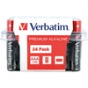 Image de Verbatim 49504 1x24 Verbatim pile alcaline Micro AAA LR 03 PVC Box 49504