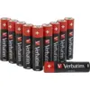 Image de Lot de 10 piles Alcaline Verbatim Premium type AAA (LR03) 1,5V #2POURCENT