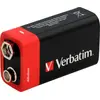 Image de Verbatim 9V 6Lr61 Alkaline Battery 1Szt Black/Black 49924