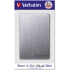 Image de Verbatim Disque dur 2TB USB 3.2, A-C, 6.35cm (2.5''), gris