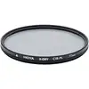 Image de Filtre polarisant circulaire HOYA X-DRY C-PL 43 mm Noir (bagues aluminium fines) anti-reflets, anti-rayures - Neuf
