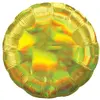Image de Ballon Aluminium Rond 45 cm : Doré