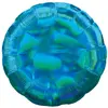 Image de Ballon Aluminium Rond 45 cm : Bleu