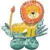 Image de Ballon en Aluminium Get Wild : Lion