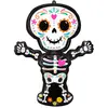 Image de Ballon Aluminium 86 cm - Dia de los Muertos Holographique