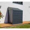 Image de Spacemaker - Abri De Jardin Métallique Adossé 47 Gris
