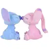 Image de Figurines floquées Disney Bisous Stitch et Angel Grand Jester - Neuf