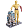 Image de Metal Earth Star Wars 3D Modellbausatz R2D2 & C-3PO 570276