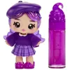 Image de Yummiland - 1 poupée 10 cm et un gloss pailleté a créer - Greta - Goût Raisin - Des 4ans - Neuf