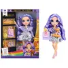 Image de Rainbow High, Collection "Pretty in Paris" - Poupée Violet Willow (violet), poupée de mode, pour filles, à partir de 4 ans, convient aux garçons et aux filles, 280 mm, multicolore, violet