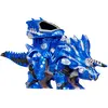 Image de MGA Entertainment Armorsaurs Armor-Up Dinosaur - Tricératops - Bleu, plastique, à partir de 6 ans
