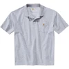 Image de Carhartt Poloshirt poche poitrine, Couleur:gris clair, Taille:S