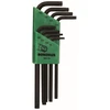 Image de Lot De 8 Clés D’angle Torx Longues Et Inviolables Tr9-tr40 Bondhus 32434