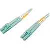 Image de Tripp Lite 1M 10Gb/100Gb LC/LC Aqua Multimode 50/125 OM4 LSZH Multimode Duplex Glasfaser Patchkabel (N820-01M-OM4)