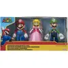 Image de JAKKS PACIFIC - Zestaw 3 Figur Super Mario Bros 10cm - Kolekcjonerskie Figurki