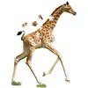 Image de Contour Puzzle 100 I am Lil - Girafe
