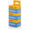 Image de KODAK Blister Ultramax 135-24 Tpack - Pack de 3 Pellicules 35mm, ISO 400, 36 Exposiciones, Idéales pour Photos en Intérieur et en Extérieur - Neuf