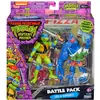 Image de Tortues Ninja - figurines Leonardo vs. Super Fly 11 cm - Playmates Figurine - BOTI38786
