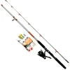 Image de Ensemble complet pour la pêche à la truite Shakespeare Canne 2,40m Moulinet Power Bait Accessoires Boîte à pêche