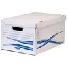 Image de Caisse Archives Carton Bankers Box By Fellowes - H 28 X L 35,6 X P 55,4 Cm - Lot De 5