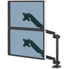 Image de Fellowes Support Double Ecran Vertical à poser Platinum jusqu'à 32' (8 kg max/écran) (Noir) - Neuf