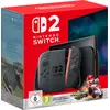 Image de Nintendo Switch 2 + Mario Kart World, Nintendo Switch 2, noir, analogique / numérique, D-Pad, bouton d'accueil, bouton de menu, bouton d'alimentation, boutons, LCD