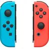 Image de Manette Nintendo Switch - Jeu de 2 Joy-Con Rouge fluo/Bleu fluo ; 2510166
