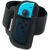 Image de Nintendo Leg Strap Fibre de coton, Elastane, Nylon, Polyester Noir - Neuf