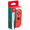 Image de Manette Nintendo Switch Joy-Con (R) Neon Red droite sans fil Bluetooth avec détection de mouvement, HD Rumble, NFC et batterie amovible 20 h - Neuf