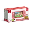 Image de Switch Lite + Animal Crossing: New Horizons Pack + NSO 3 months (Limited) - Console de jeux portables 14 cm (5.5 ) 32 Go Écran tactile Wifi, Corail - Neuf