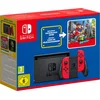 Image de Console Nintendo Switch avec une paire de Joy-Con rouges + 1 code de téléchargement pour Super Mario Odyssey en occasion ou reconditionné