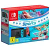 Image de Switch & Nintendo Switch Sports (Pré-installé) + 3 mois d'abonnement NSO (Code), Bleu Néon & Rouge - Neuf