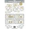 Image de 9 Decorations Vitres Mariage Assorties