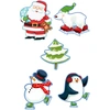 Image de 12 DÃ©corations Personnages De NoÃ«l
