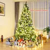Image de Sapin de Noël 225 cm Sapin de Noël artificiel avec système de pliage 1346 pointes PVC vert