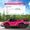 Image de Voiture électrique Lamborghini pour enfants avec télécommande, phares LED, klaxon et musique, voiture pour enfants rose