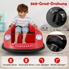 Image de Auto-tamponneuse électrique pour enfants, 12V, avec télécommande et télécommande Lumières LED et amp; Musique Rouge