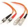 Image de Startech Multimode glass fiber patch cable St-sc 2m Orange Orange One Size