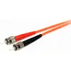 Image de StarTech.com Câble à fibre optique 2m - Multimode duplex 62.5/125 - LSZH - LC/ST - OM1 - LC to ST Fiber Patch Cable (FIBLCST2)