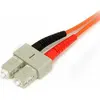 Image de StarTech.com Câble à fibre optique de 3m - Multimode duplex 62.5/125 - LSZH - LC/SC - OM1 - LC to SC Fiber Patch Cable (FIBLCSC3)