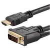 Image de StarTech.com Câble HDMI® vers DVI-D de 1,8m - Mâle / Mâle - Noir - Neuf