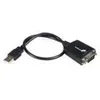 Image de Startech.com Câble Adaptateur De 30cm Usb Vers Série Db9 Rs232 - Mémorisation De Port Com