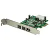 Image de StarTech.com Adaptateur de Carte PCI Express FireWire 3 ports 2b 1a 1394 - Carte PCIe FireWire 800 / 400 1394 FW - Neuf