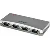 Image de StarTech.com Hub adaptateur 4 ports USB vers RS232 série DB9