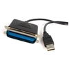 Image de StarTech.com Câble Adaptateur de 3m USB vers 1 Port Parallèle pour Imprimante - Mâle Mâle - Neuf