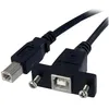 Image de Startech.com Câble Usb 30 Cm Monté Sur Panneau B Vers B - F/m
