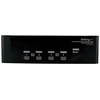 Image de StarTech.com 4 Port DVI KVM USB Switch - Commutateur 4 ports DVI avec hub USB - Commutateur KVM/audio/USB - 4 x KVM/audio/USB - 1 utilisateur local - Ordinateur de bureau - pour P/N : IM12D1500P, SVA12M2NEUA, SVA12M5NA, USBDVI4N1A6, USBVGA4N1A10, USBVGA4N1A6