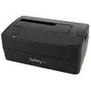 Image de StarTech.com Station d'Accueil pour Disque Dur USB 3.0 à SATA à Baie Unique, Dock pour HDD USB 3.0 (5 Gbps), Docking Station pour HDD/SSD Externe 2,5/3,5 SATA I/II/III - Chargement par le Haut - Neuf
