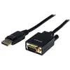 Image de Startech.com Dp2vgamm6 Câble Vidéo Et Adaptateur Vga (d-sub) Noir
